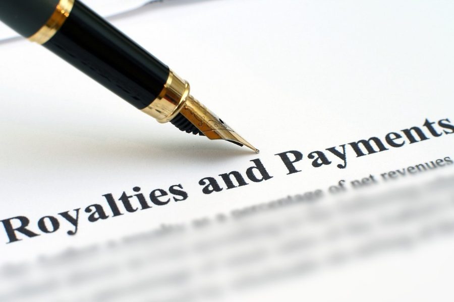 Royalty and payment terms set out in a signed agreement